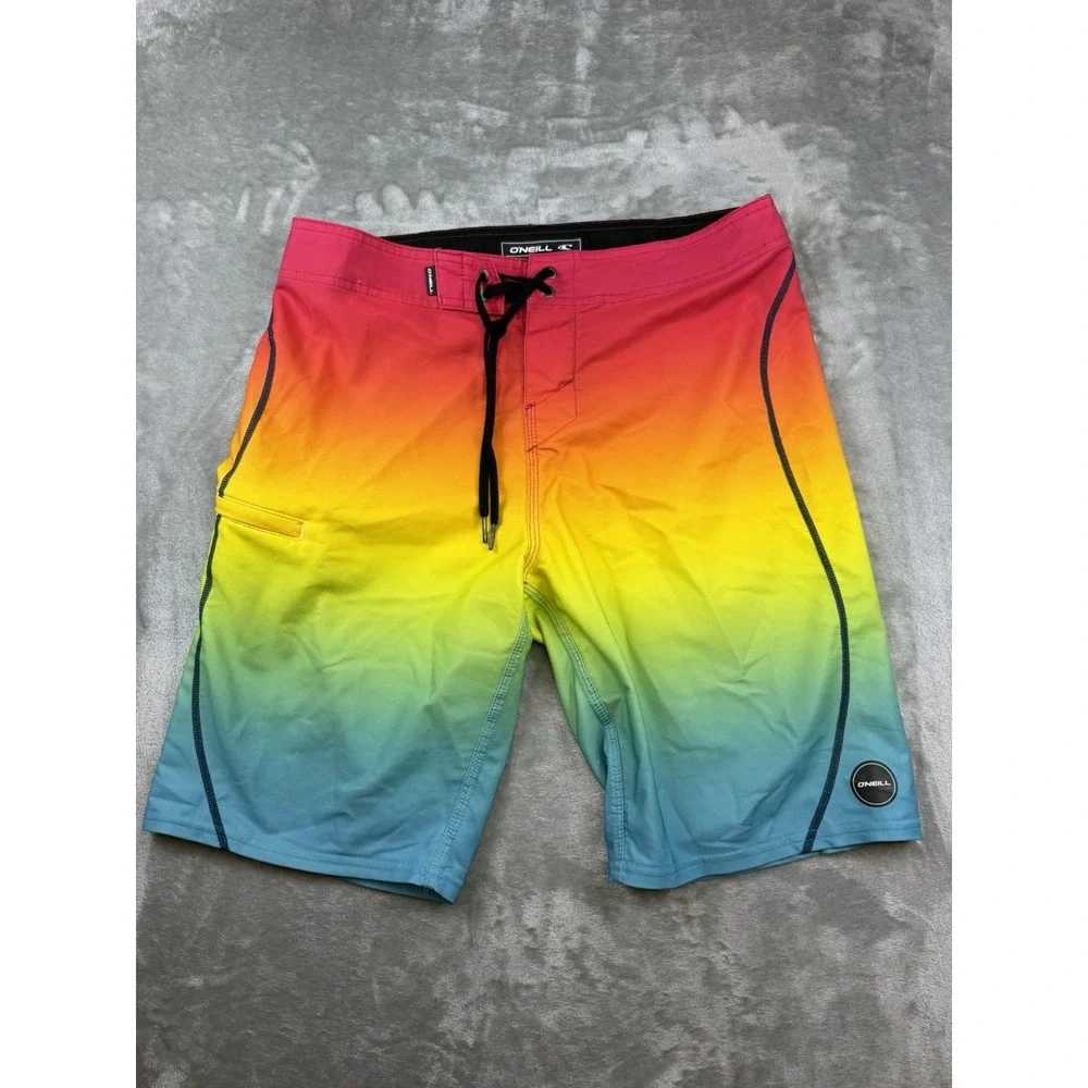 O'Neill Hyper Freak Board shorts Men's Size 30 Surfing‎ Y2K Swim Shorts